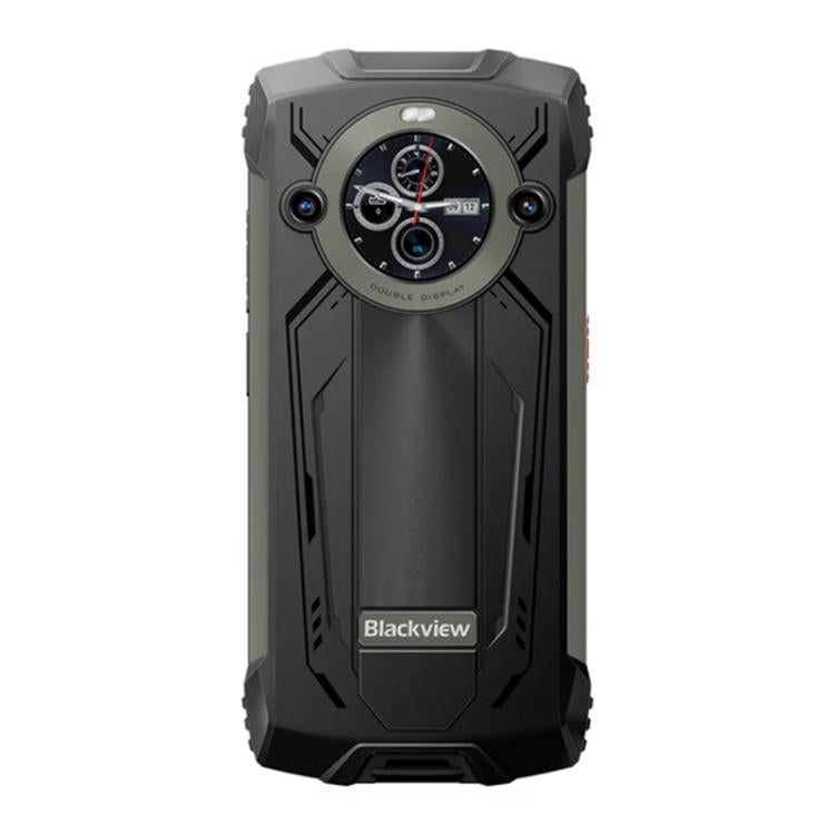 Blackview BV8200 Rugged Phone, 12GB+256GB, 6.5 inch + 1.3 inch Android 14 MediaTekHelio G100 MT8781, Network: 4G, NFC (Black) - free shipping - PMc TechLife - Order now!