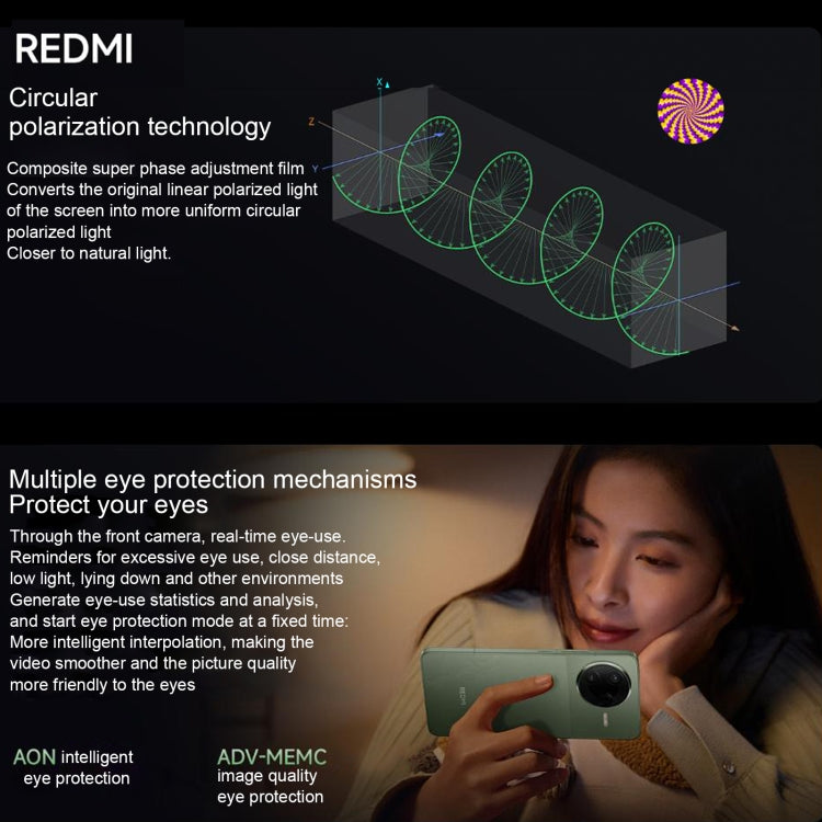 Xiaomi Redmi K80, 12GB+512GB, 6.67 inch Xiaomi HyperOS 2 Snapdragon 8 Gen 3 Octa Core, NFC, Network: 5G (Mint) - free shipping - PMc TechLife - Order now!