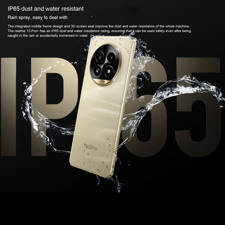 Realme 13 Pro+, 12GB+256GB, Screen Fingerprint Identification, 6.7 inch Realme UI 5.0 Snapdragon 7s Gen 2 Octa Core, NFC, Network: 5G (Emerald Green) - free shipping - PMC Jewellery - Order now!
