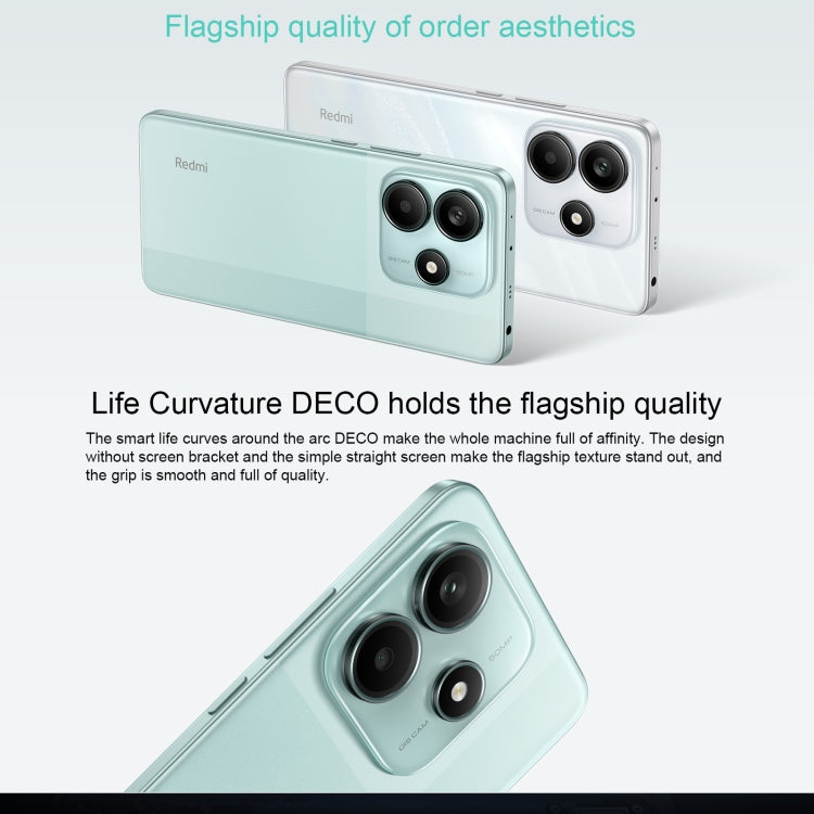 Xiaomi Redmi Note 14 5G, 12GB+256GB, 6.67 inch Xiaomi HyperOS Mediatek Dimensity 7025-Ultra Octa Core, Network: 5G (White) - free shipping - PMC Jewellery - Order now!