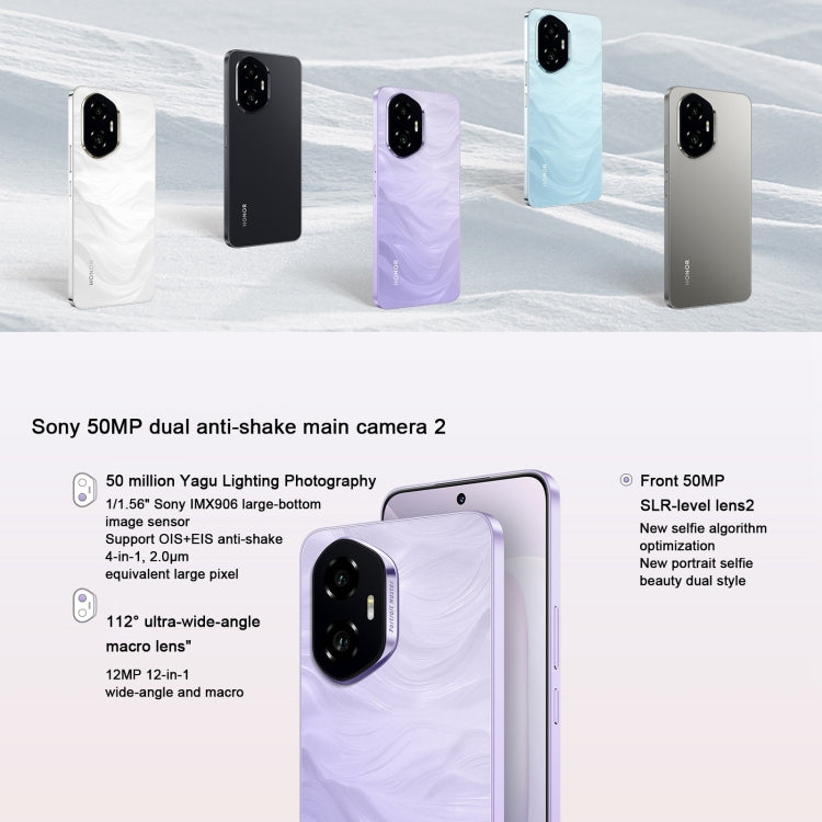 Honor 300, 12GB+256GB, Screen Fingerprint, 6.7 inch MagicOS 9.0 / Android 15 Snapdragon 7 Gen 3 Octa Core, Network: 5G, NFC, OTG, Support Google Play (Green) - free shipping - PMc TechLife - Order now!