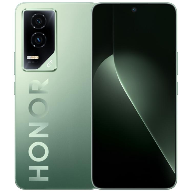 Honor GT, 12GB+256GB, In-screen Fingerprint, 6.7 inch MagicOS 9.0 Android 15.0 Snapdragon 8 Gen 3 Octa Core, Network: 5G, OTG, NFC (Green) - free shipping - PMc TechLife - Order now!