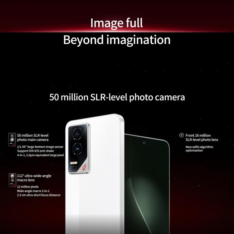 Honor GT, 12GB+256GB, In-screen Fingerprint, 6.7 inch MagicOS 9.0 Android 15.0 Snapdragon 8 Gen 3 Octa Core, Network: 5G, OTG, NFC (White) - free shipping - PMc TechLife - Order now!