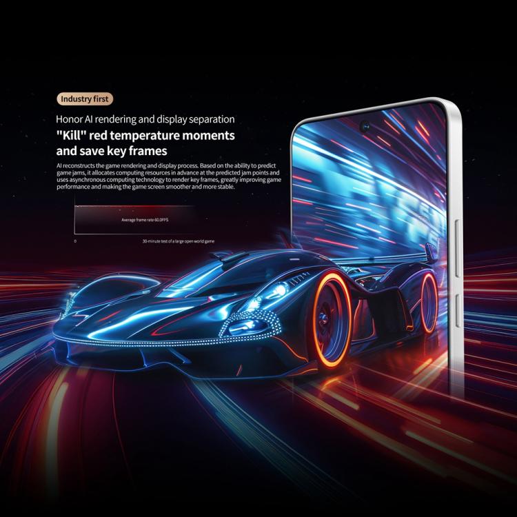 Honor GT, 12GB+512GB, In-screen Fingerprint, 6.7 inch MagicOS 9.0 Android 15.0 Snapdragon 8 Gen 3 Octa Core, Network: 5G, OTG, NFC (Green) - free shipping - PMc TechLife - Order now!