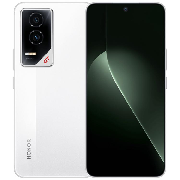 Honor GT, 16GB+256GB, In-screen Fingerprint, 6.7 inch MagicOS 9.0 Android 15.0 Snapdragon 8 Gen 3 Octa Core, Network: 5G, OTG, NFC (White) - free shipping - PMc TechLife - Order now!