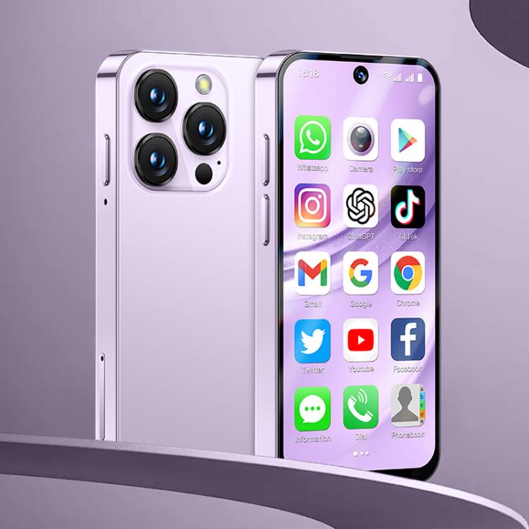 SOYES XS19 Pro, 3GB+32GB, 3.8 inch Android 12.0 MTK6762 Quad Core, Network: 4G, Dual SIM, GPS, OTG, Support Google Play Store (Purple) - free shipping - PMc TechLife - Order now!