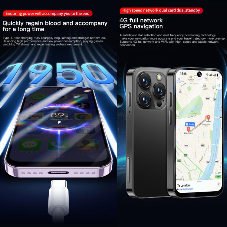 SOYES XS19 Pro, 3GB+32GB, 3.8 inch Android 12.0 MTK6762 Quad Core, Network: 4G, Dual SIM, GPS, OTG, Support Google Play Store (Blue) - free shipping - PMc TechLife - Order now!