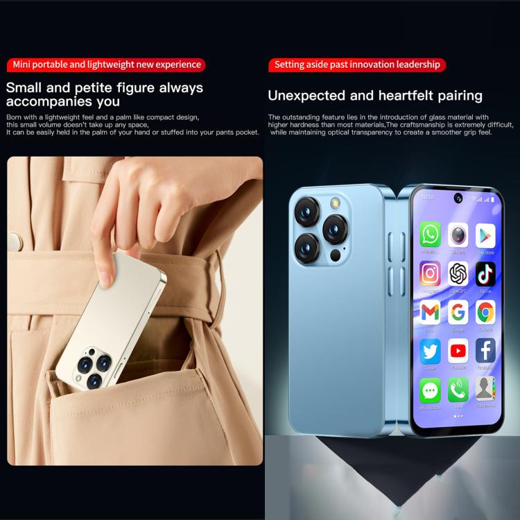 SOYES XS19 Pro, 4GB+64GB, 3.8 inch Android 12.0 MTK6762 Quad Core, Network: 4G, Dual SIM, GPS, OTG, Support Google Play Store (Purple) - free shipping - PMc TechLife - Order now!