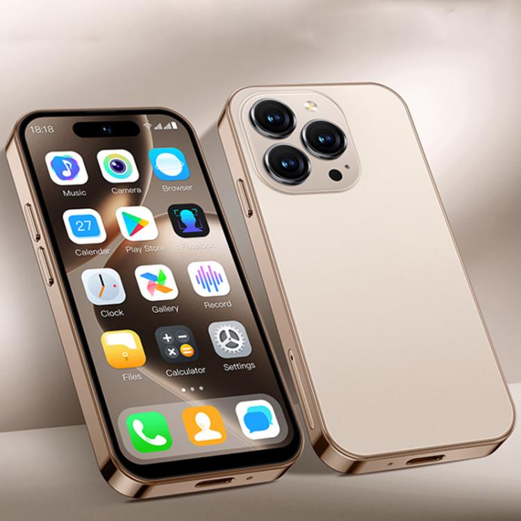 SOYES ONEMYTH M16 Pro, 2GB+16GB, 4.0 inch Android 10.0 MTK6580 Quad Core, Network: 3G, Dual SIM (Gold) - free shipping - PMc TechLife - Order now!