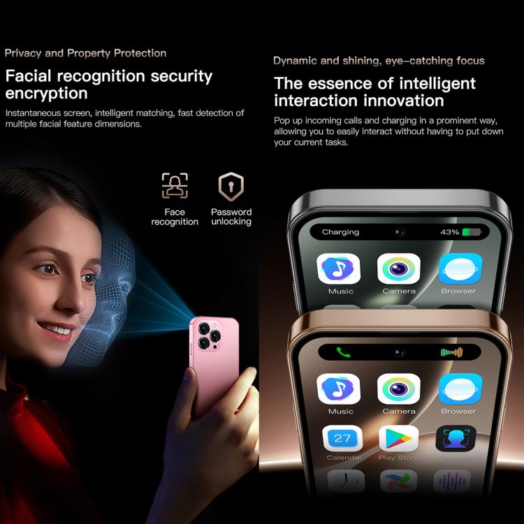 SOYES ONEMYTH M16 Pro, 2GB+16GB, 4.0 inch Android 10.0 MTK6580 Quad Core, Network: 3G, Dual SIM (Black) - free shipping - PMc TechLife - Order now!