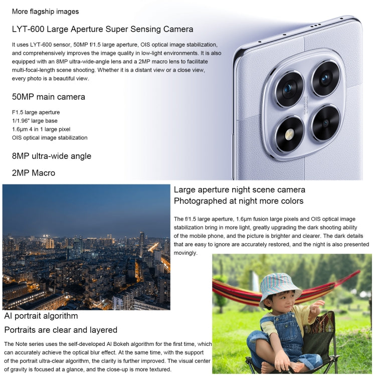 Xiaomi Redmi Note 14 Pro, 8GB+128GB, 6.67 inch Xiaomi HyperOS Mediatek Dimensity 7300-Ultra Octa Core, NFC, Network: 5G (White) - free shipping - PMC Jewellery - Order now!