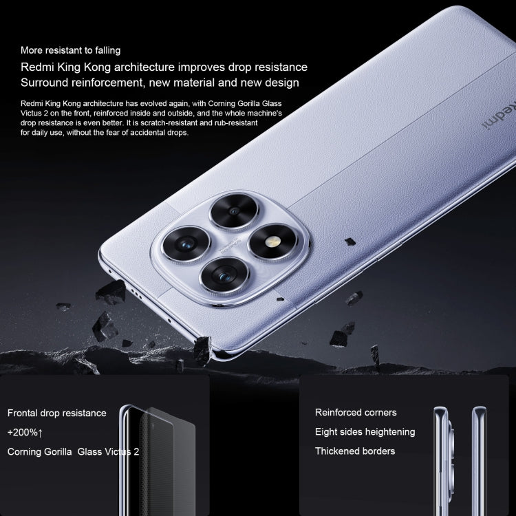 Xiaomi Redmi Note 14 Pro, 8GB+256GB, 6.67 inch Xiaomi HyperOS Mediatek Dimensity 7300-Ultra Octa Core, NFC, Network: 5G (Purple) - free shipping - PMC Jewellery - Order now!