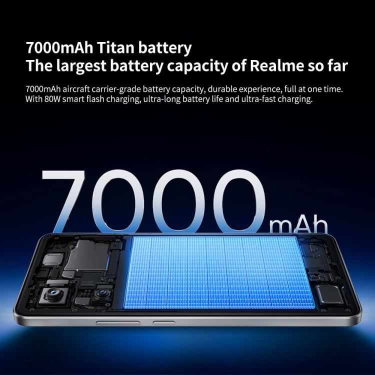 Realme Neo7, 16GB+256GB, 6.78 inch Android 15 / Realme UI 6.0 MediaTek Dimensity 9300+ Octa Core, NFC, Network: 5G, Support Google Play (Blue) - free shipping - PMc TechLife - Order now!