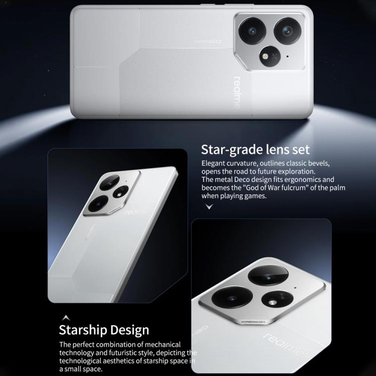 Realme Neo7, 16GB+256GB, 6.78 inch Android 15 / Realme UI 6.0 MediaTek Dimensity 9300+ Octa Core, NFC, Network: 5G, Support Google Play (Black) - free shipping - PMc TechLife - Order now!