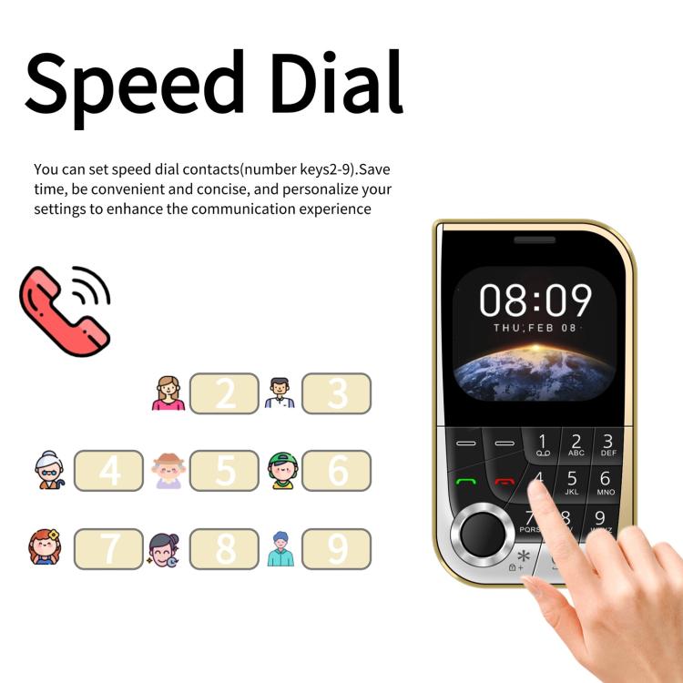 V10 Card Mobile Phone, 2.01 inch, MTK6261D, Support Bluetooth, FM, Torch, GSM, Dual SIM (White) - free shipping - PMc TechLife - Order now!
