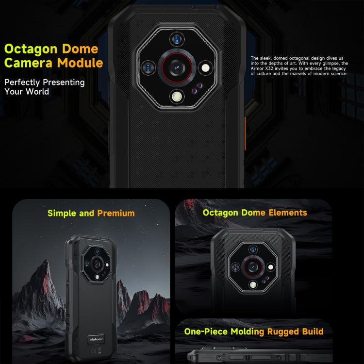 Ulefone Armor X32 Rugged Phone, 6GB+128GB, Night Vision, 5.65 inch Android 14 MediaTek Helio G91 Octa Core, Network: 4G, NFC, OTG (Lightsome Green) - free shipping - PMC TechLife - Order now!