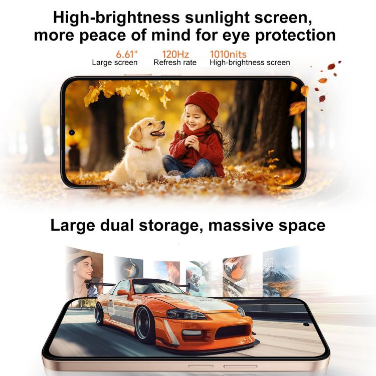 Honor Play 60m, 8GB+256GB, Side Fingerprint, 6.61 inch MagicOS 9.0 Dimensity 6300 Octa Core, Network: 5G, OTG (Black) - free shipping - PMc TechLife - Order now!