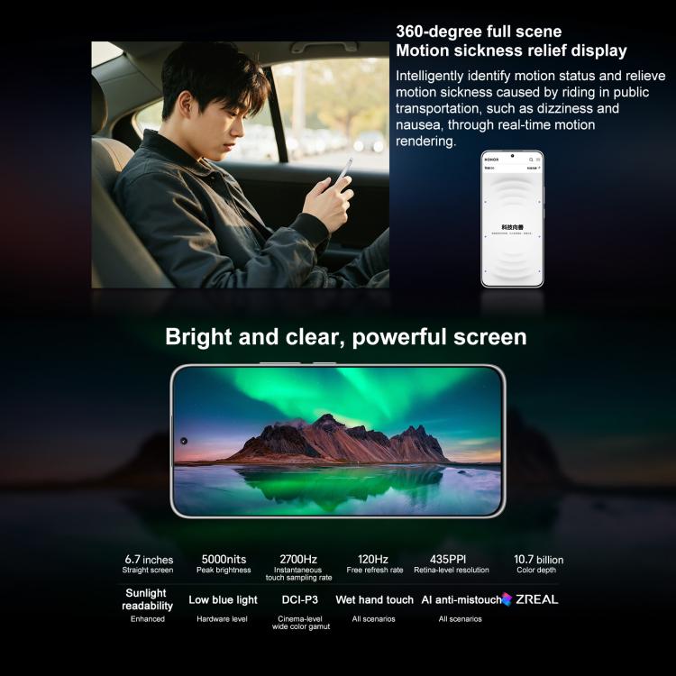 Honor X60 GT, 12GB+256GB, In-screen Fingerprint, 6.7 inch MagicOS 9.0 Android 15.0 Snapdragon 8+ Gen 1 Octa Core, Network: 5G, OTG, NFC (Black) - free shipping - PMc TechLife - Order now!