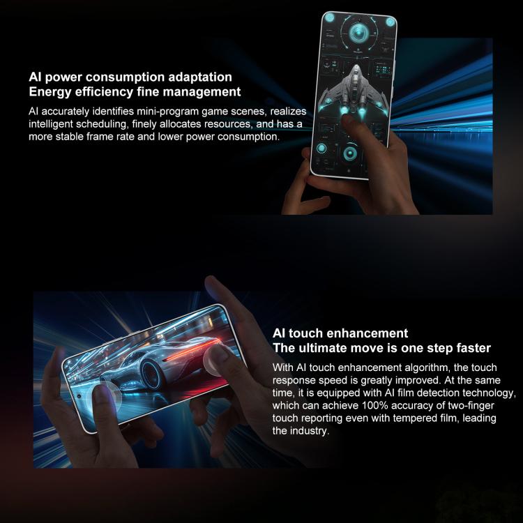 Honor X60 GT, 12GB+512GB, In-screen Fingerprint, 6.7 inch MagicOS 9.0 Android 15.0 Snapdragon 8+ Gen 1 Octa Core, Network: 5G, OTG, NFC (White) - free shipping - PMc TechLife - Order now!