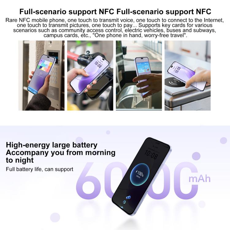 Honor X70i, 8GB+256GB, In-screen Fingerprint, 6.7 inch MagicOS 9.0 Android 15.0 Dimensity 7025 Ultra Octa Core, Network: 5G, OTG, NFC (Purple) - free shipping - PMc TechLife - Order now!