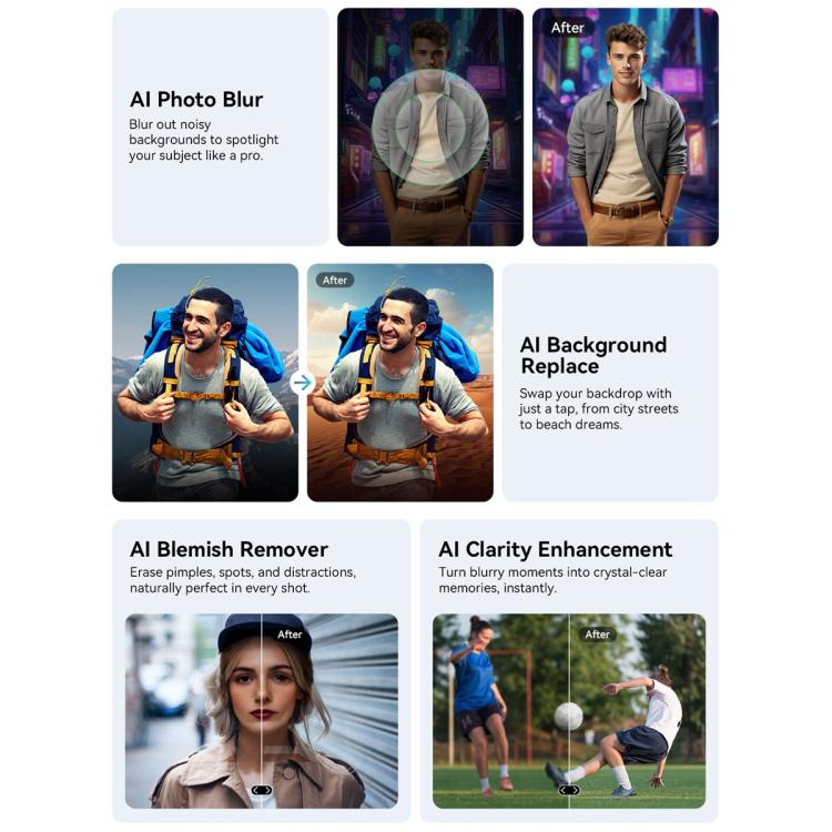 Blackview SHARK 6 5G, 8GB+128GB, 6.88 inch Android 15 Unisoc UMS9620 T8100 Octa Core, Network: 5G, NFC, OTG (Mint Green) - free shipping - PMC TechLife - Order now!