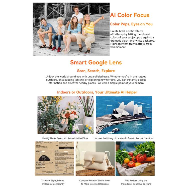 Blackview Oscal Marine 2, 4GB+64GB, 6.56 inch Android 15 Unisoc UMS9230E T615 Octa Core, Network: 4G, OTG, NFC (Orange) - free shipping - PMC TechLife - Order now!