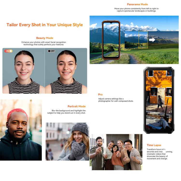 Blackview Oscal Marine 2, 4GB+64GB, 6.56 inch Android 15 Unisoc UMS9230E T615 Octa Core, Network: 4G, OTG, NFC (Black) - free shipping - PMC TechLife - Order now!