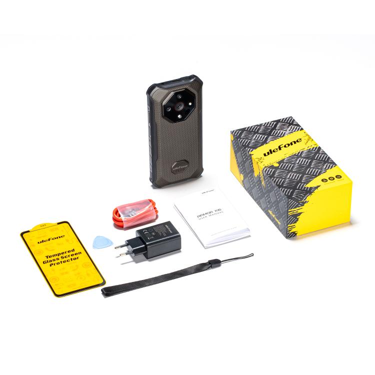 Ulefone Armor X16, 6GB+128GB, Night Vision, IP68/IP69K Rugged Phone, 6.56 inch Android 15 MediaTek Helio G91 Octa Core, Network: 4G, NFC, OTG (Wasteland Shadow) - free shipping - PMC TechLife - Order now!