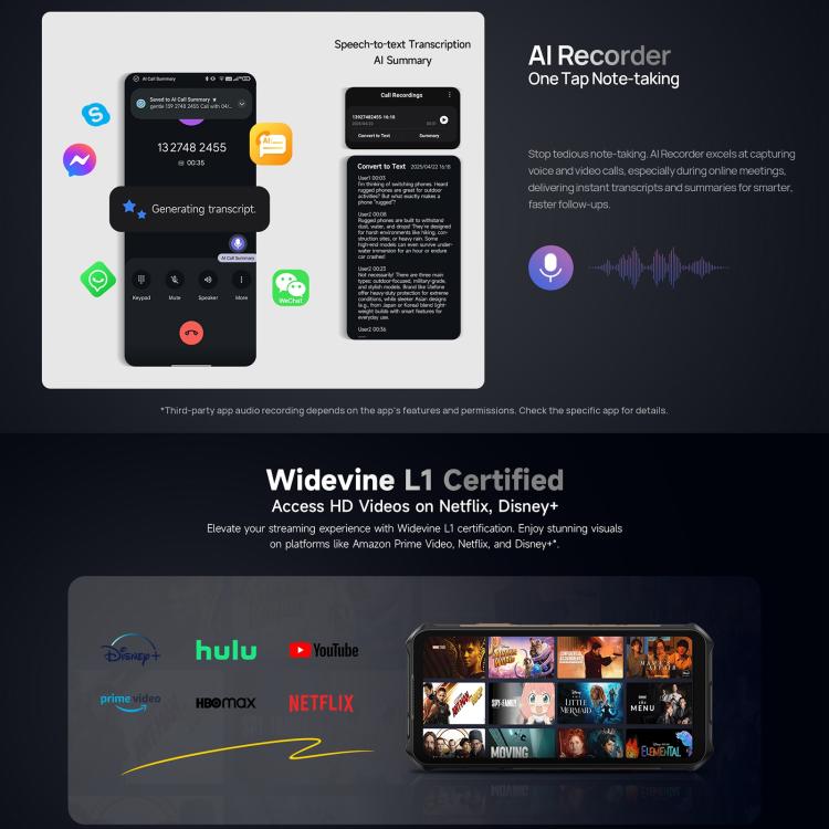 Ulefone Armor X16, 6GB+128GB, Night Vision, IP68/IP69K Rugged Phone, 6.56 inch Android 15 MediaTek Helio G91 Octa Core, Network: 4G, NFC, OTG (Sand Dune) - free shipping - PMC TechLife - Order now!