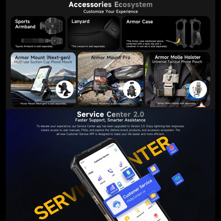 Ulefone Armor X16, 6GB+128GB, Night Vision, IP68/IP69K Rugged Phone, 6.56 inch Android 15 MediaTek Helio G91 Octa Core, Network: 4G, NFC, OTG (Sand Dune) - free shipping - PMC TechLife - Order now!