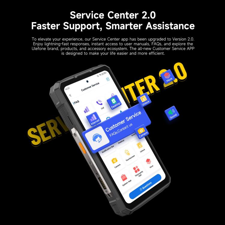 Ulefone Armor 33 Pro Rugged Phone, 16GB+512GB, Night Vision, 6.95 inch + 3.4 inch Dual Screen Android 14 MediaTek Dimensity 7300X Octa Core, Network: 5G, OTG, NFC (Black) - free shipping - PMC TechLife - Order now!