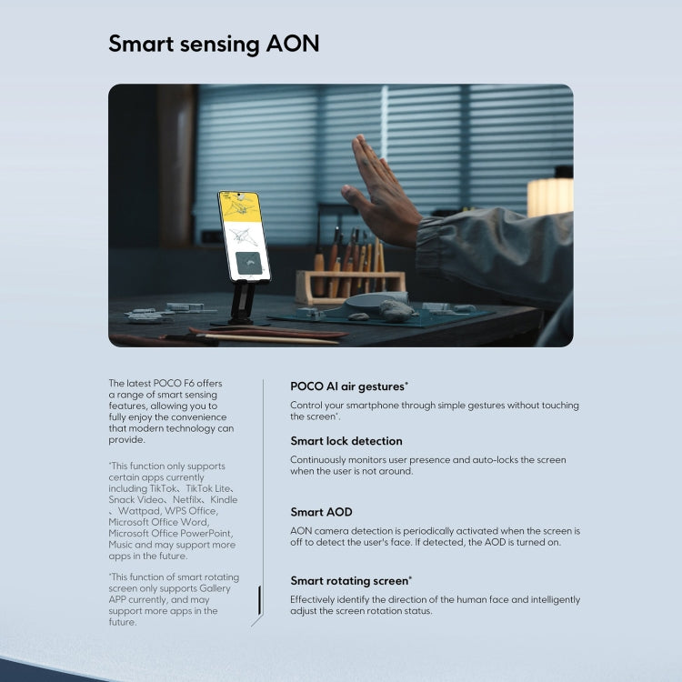 Xiaomi POCO F6 Global, 8GB+256GB, In-screen Fingerprint, 6.67 inch Xiaomi HyperOS Snapdragon 8s Gen 3 Octa Core 3.0GHz, NFC, Network: 5G (Black) - free shipping - PMC Jewellery - Order now!