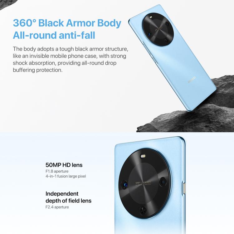 HUAWEI Enjoy 70X Vitality Edition, 8GB+512GB, Screen Fingerprint Identification, 6.78 inch HarmonyOS 4.2 Octa Core, OTG, Not Support Google Play (Blue) - free shipping - PMc TechLife - Order now!
