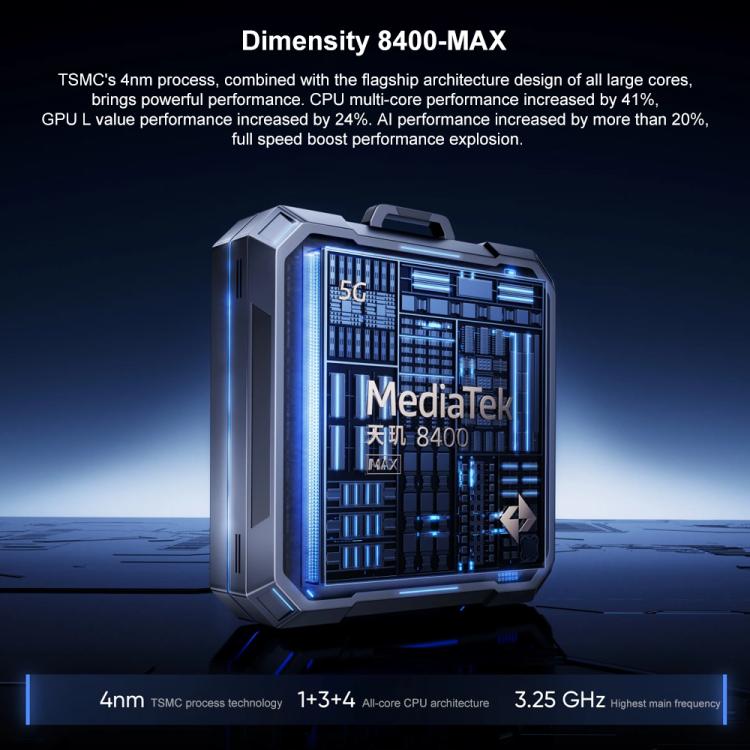 Realme Neo7 SE, 12GB+512GB, 6.78 inch Android 15 / Realme UI 6.0 MediaTek Dimensity 8400-MAX Octa Core, NFC, Network: 5G (White) - free shipping - PMc TechLife - Order now!