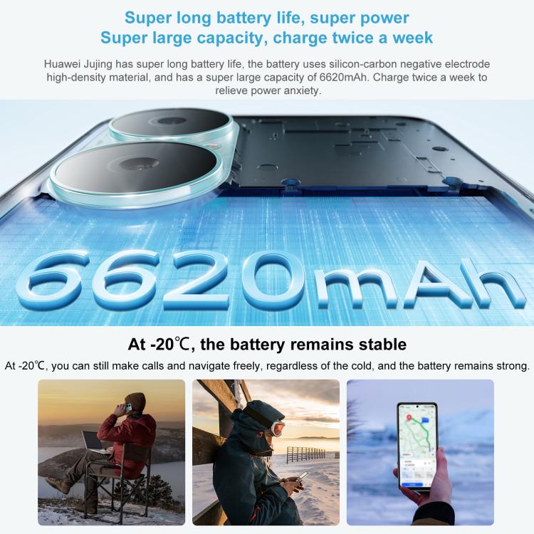 HUAWEI Enjoy 80, 8GB+512GB, Side Fingerprint, 6.67 inch HarmonyOS 4.0, OTG, Not Support Google Play (White) - free shipping - PMc TechLife - Order now!