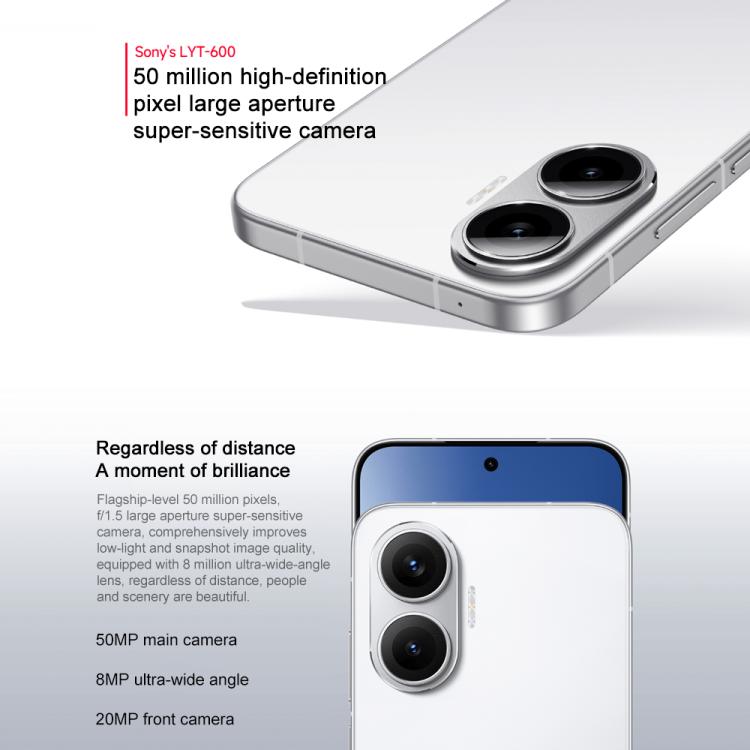 Xiaomi REDMI Turbo 4 Pro, 16GB+256GB, 6.83 inch Xiaomi HyperOS 2 Snapdragon 8s Gen 4 Octa Core, NFC, Network: 5G (White) - free shipping - PMc TechLife - Order now!