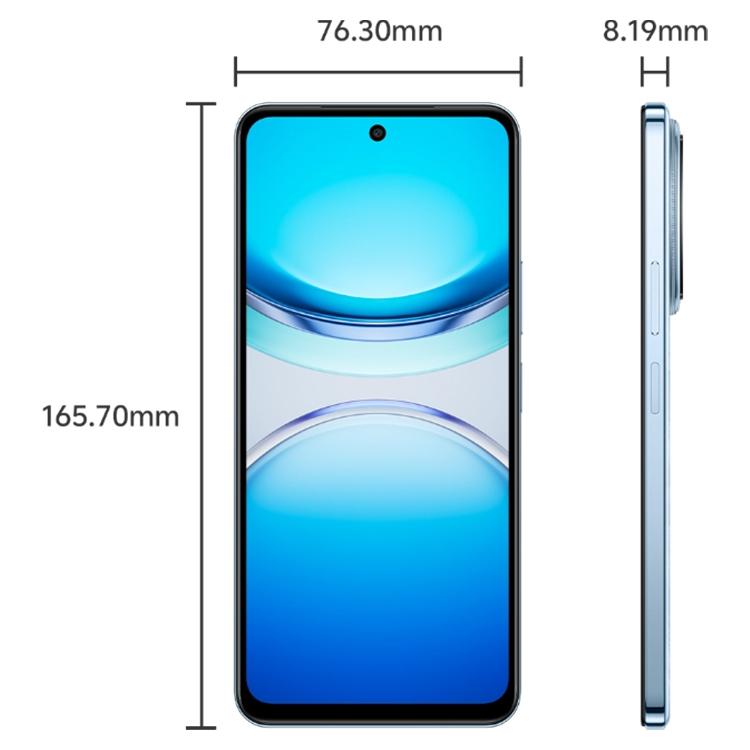 vivo Y300i, 8GB+256GB, Face ID / Side Fingerprint, 6.68 inch Android 15 OriginOS 5 Snapdragon 4 Gen 2 Octa Core, OTG, NFC, Network: 5G (Blue) - free shipping - PMc TechLife - Order now!