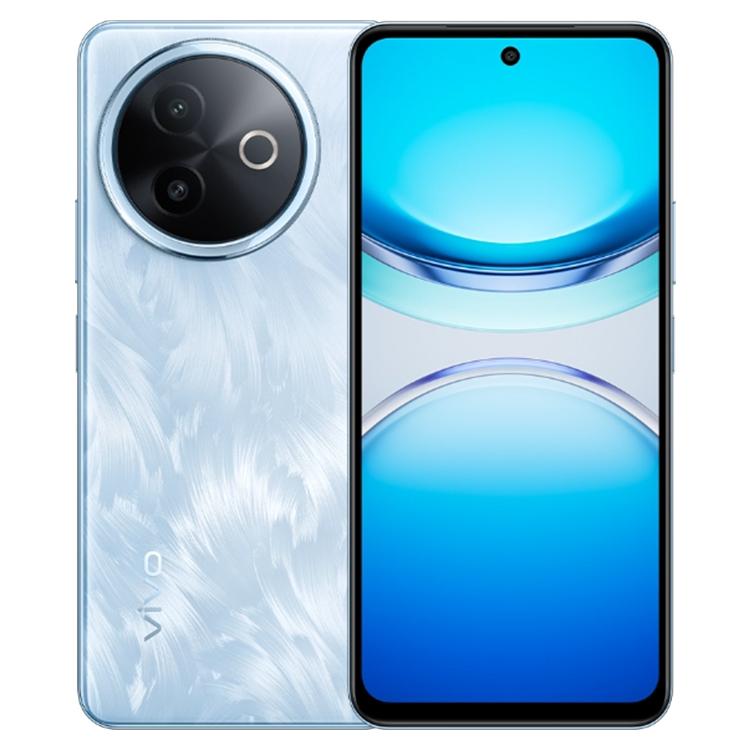 vivo Y300i, 12GB+256GB, Face ID / Side Fingerprint, 6.68 inch Android 15 OriginOS 5 Snapdragon 4 Gen 2 Octa Core, OTG, NFC, Network: 5G (Blue) - free shipping - PMc TechLife - Order now!