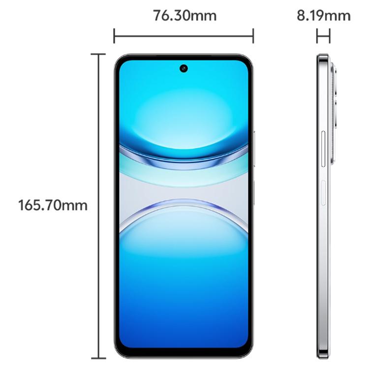 vivo Y300t, 12GB+256GB, Face ID / Side Fingerprint,  6.72 inch Android 15 OriginOS 5 Dimensity 7300 Octa Core, OTG, NFC, Network: 5G (White) - free shipping - PMc TechLife - Order now!