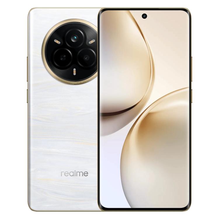Realme 14 Pro, 16GB+256GB, Screen Fingerprint Identification, 6.77 inch Realme UI 6.0 Dimensity 7300 Octa Core, NFC, Network: 5G (White) - free shipping - PMc TechLife - Order now!