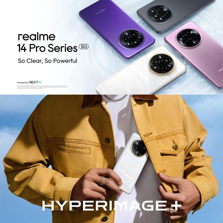 Realme 14 Pro, 16GB+512GB, Screen Fingerprint Identification, 6.77 inch Realme UI 6.0 Dimensity 7300 Octa Core, NFC, Network: 5G (Grey) - free shipping - PMc TechLife - Order now!