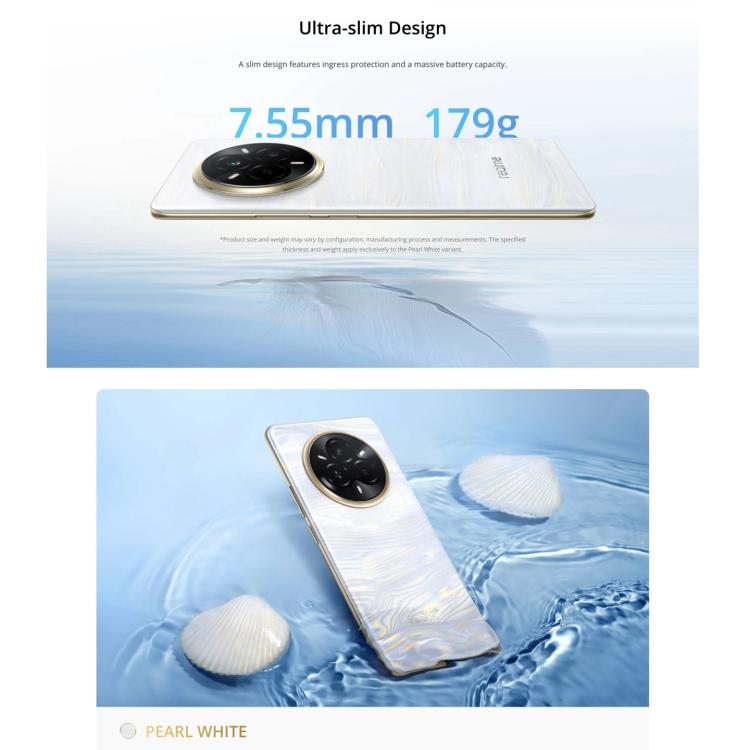 Realme 14 Pro, 16GB+512GB, Screen Fingerprint Identification, 6.77 inch Realme UI 6.0 Dimensity 7300 Octa Core, NFC, Network: 5G (White) - free shipping - PMc TechLife - Order now!