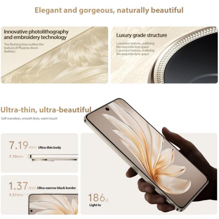 vivo S20, 12GB+512GB, Face ID / Screen Fingerprint Identification, 6.67 inch Android 15 Snapdragon 7 Gen 3 Octa Core, OTG, NFC, Network: 5G (Gold) - free shipping - PMc TechLife - Order now!