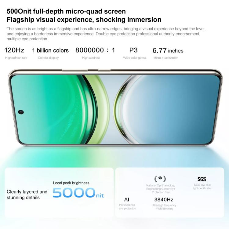 vivo Y300 Pro, 12GB+512GB, Face ID / Screen Fingerprint Identification, 6.77 inch Android 14 OriginOS 4 Snapdragon 6 Gen 1 Octa Core, OTG, Network: 5G (Black) - free shipping - PMc TechLife - Order now!