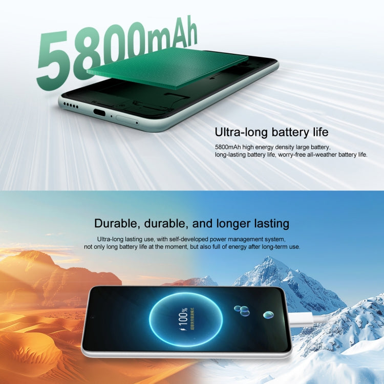 Honor X60, 8GB+256GB, Side Fingerprint, 6.8 inch MagicOS 8.0 Dimensity 7025-Ultra Octa Core, Network: 5G, OTG, Not Support Google Play (White) - free shipping - PMC Jewellery - Order now!
