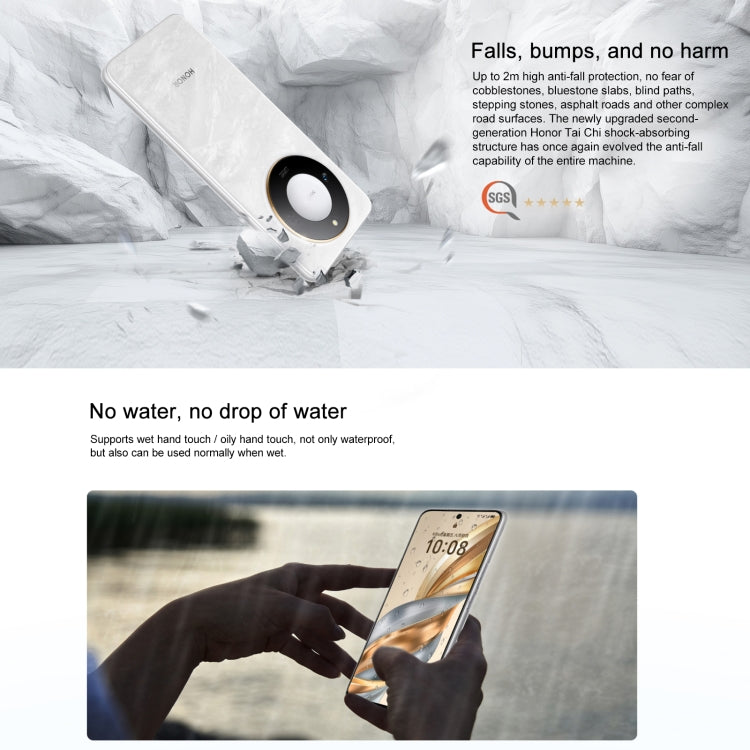 Honor X60, 12GB+256GB, Side Fingerprint, 6.8 inch MagicOS 8.0 Dimensity 7025-Ultra Octa Core, Network: 5G, OTG, Not Support Google Play (White) - free shipping - PMC Jewellery - Order now!