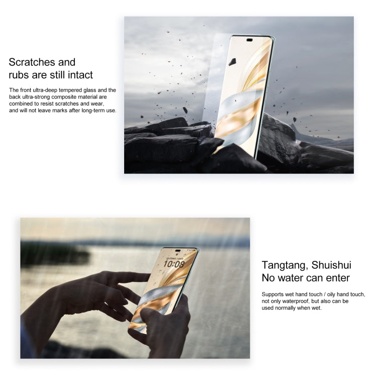 Honor X60 Pro, 8GB+128GB, Screen Fingerprint, 6.78 inch MagicOS 8.0 Snapdragon 6 Gen1 Octa Core, Network: 5G, OTG, Not Support Google Play (Cyan) - free shipping - PMC Jewellery - Order now!