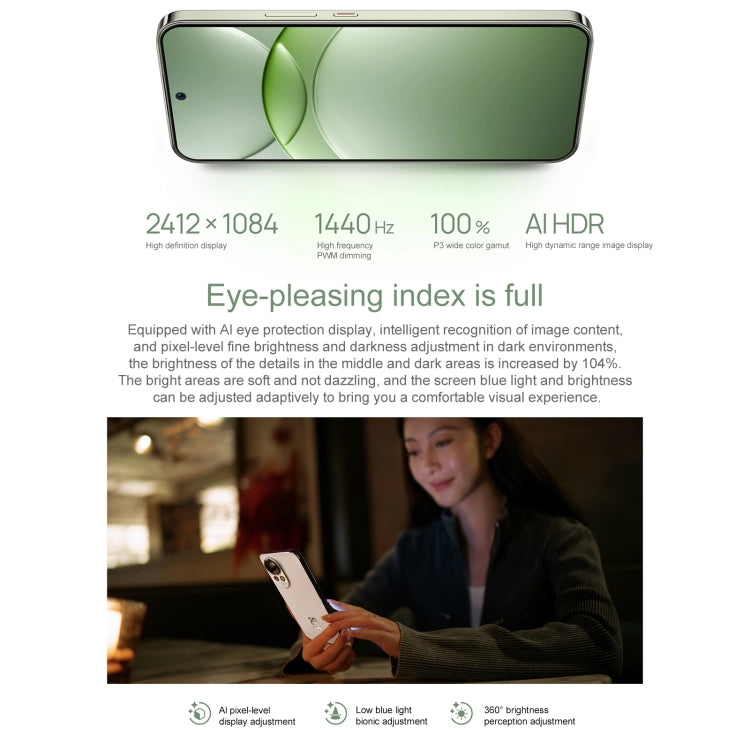 Huawei nova 13, 12GB+256GB, Screen Fingerprint Identification, 6.7 inch HarmonyOS 4.2, NFC, OTG, Not Support Google Play (White) - free shipping - PMc TechLife - Order now!