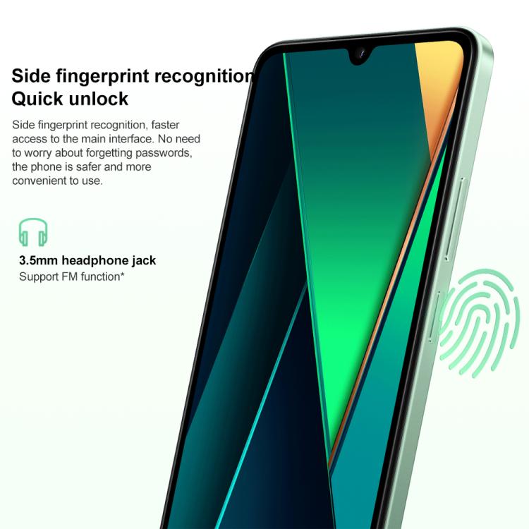 Xiaomi Redmi 14C, 6GB+128GB, 6.88 inch Xiaomi HyperOS MediaTek Helio G81-Ultra Octa Core, Network: 4G, Not Support Google Play (Green) - free shipping - PMc TechLife - Order now!