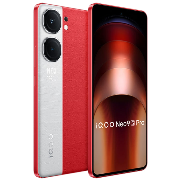 vivo iQOO Neo9S Pro, Dual Back Cameras, 12GB+512GB, Face ID / Fingerprint Identification, 6.78 inch Android 14 OriginOS 4 Dimensity 9300+ Octa Core, OTG, NFC, Network: 5G, Support Google Play (Red) - free shipping - PMc TechLife - Order now!